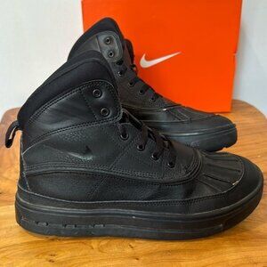 Nike Woodside Youth Size 5Y/ Womens 6.5 Grade School Preteen Boy Black Boots